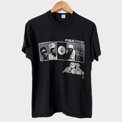 1990 Public Enemy "Fear Of A Black Planet" Vintage Promo Tee Shirt