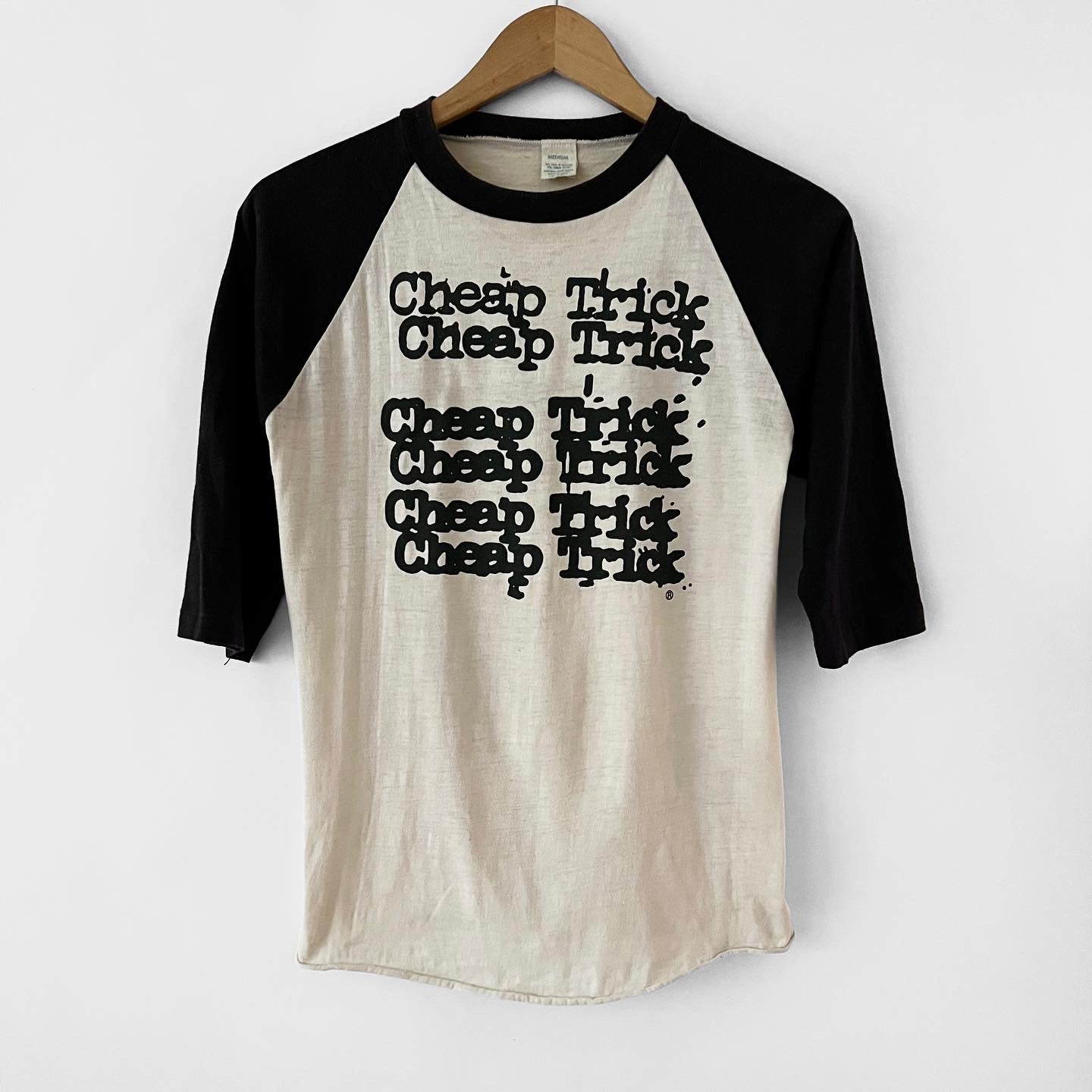 1980 Cheap Trick "Happy New Year" Vintage Concert Tee Shirt