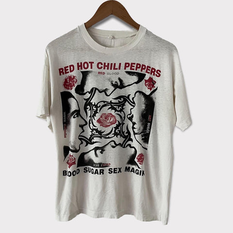 1992 Red Hot Chili Peppers "Blood Sugar Sex Magik" Euro Tour Vintage Tee Shirt