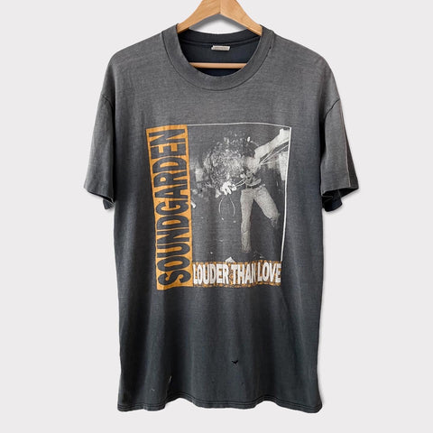 1989 Soundgarden "Louder Than Love" Vintage Promo Tee Shirt