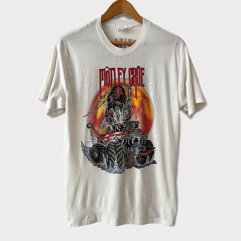 1986 Motley Crue "Wrecking Crue" Vintage Promo Tee Shirt