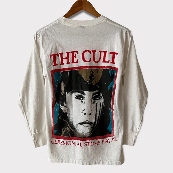 1991 The Cult "Ceremony" Vintage Tour Tee Shirt