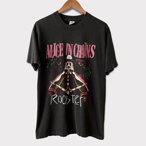 1993 Alice In Chains "Rooster" Vintage Promo Tee Shirt