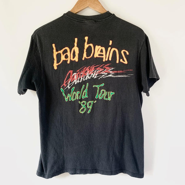 1989 Bad Brains Vintage Tour Tee Shirt