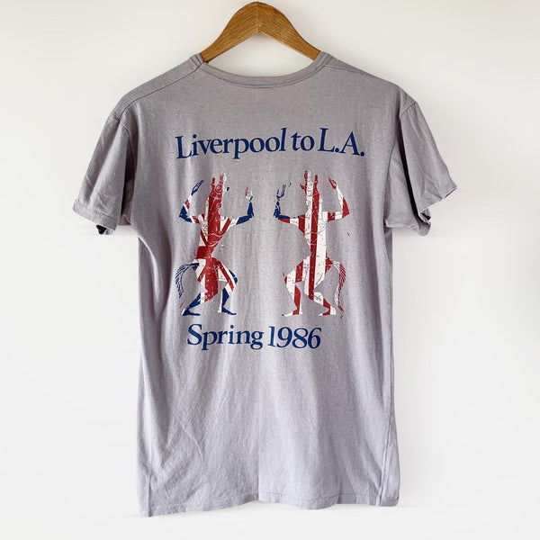 1986 Echo And The Bunnymen Vintage Tour Tee Shirt