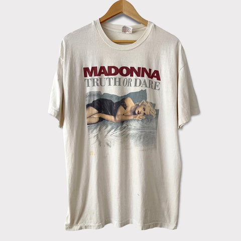 1991 Madonna "Truth Or Dare" Vintage Promo Tee Shirt