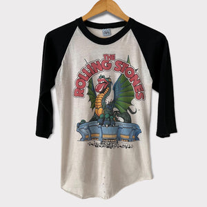 1981 Rolling Stones in Seattle Vintage Concert Tee Shirt