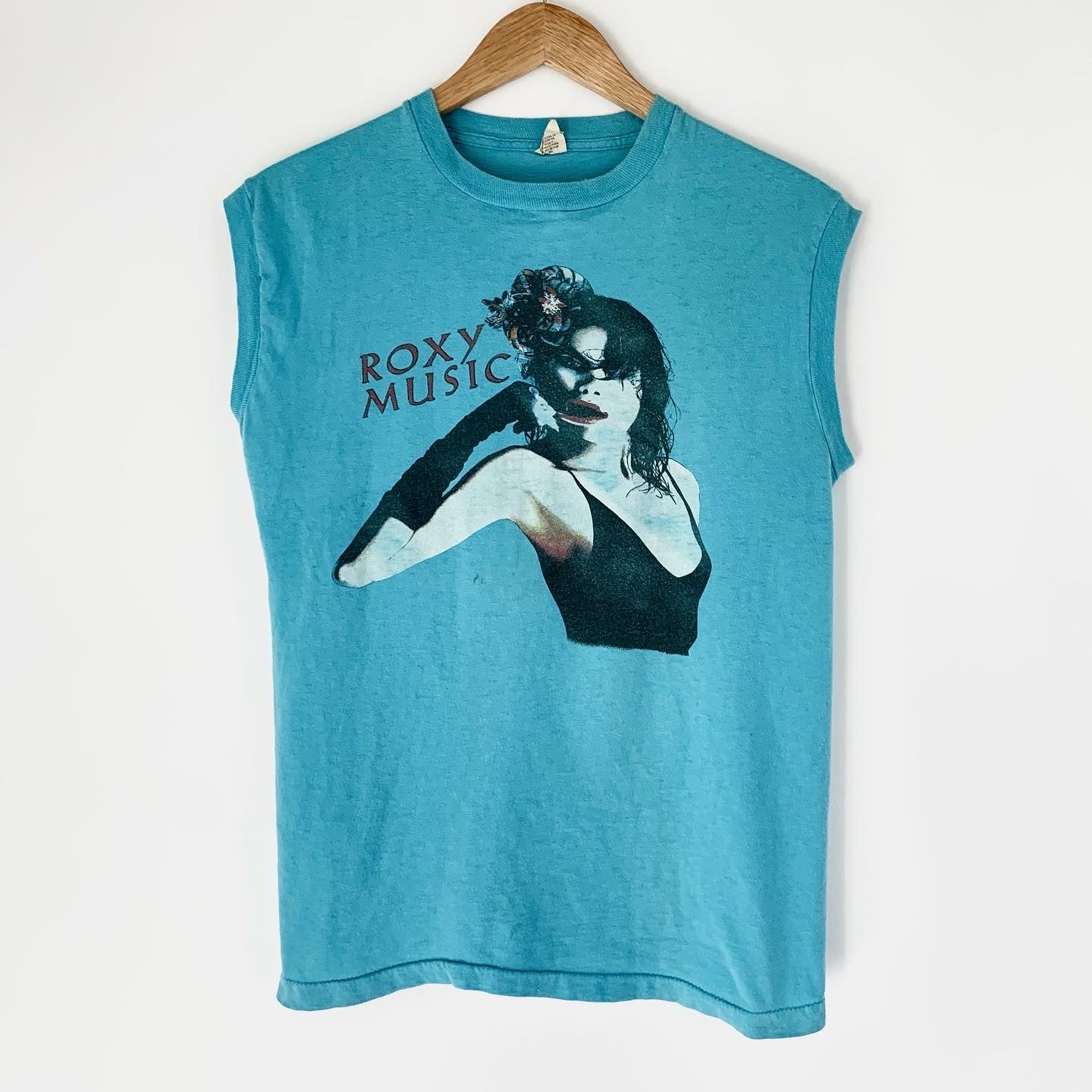 1983 Roxy Music "The High Road" Vintage Tour Tee Shirt