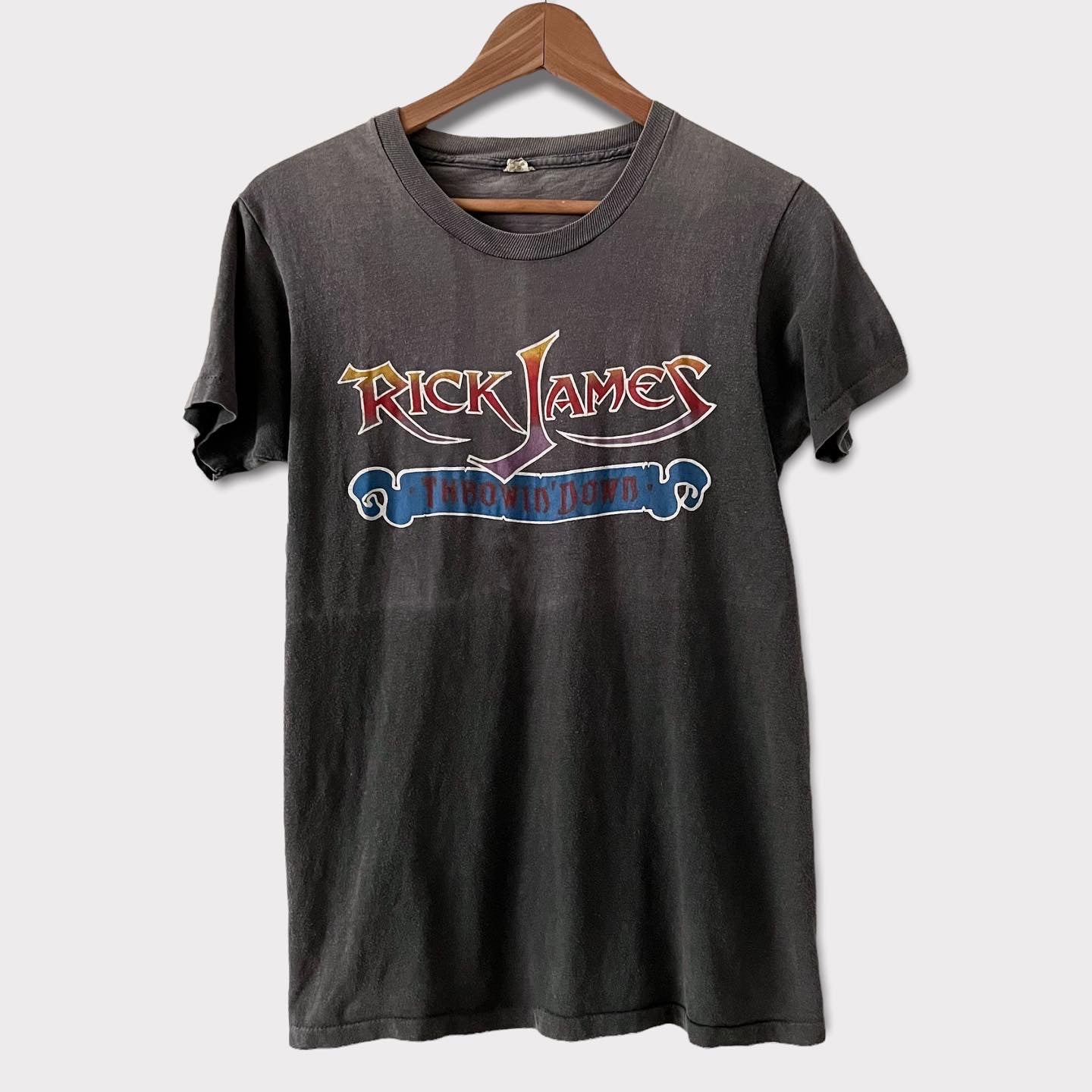 1982 Rick James "throwin' Down" Vintage Promo Tee