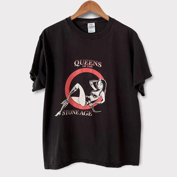 2002 Queens Of The Stone Age  Vintage Tour Tee Shirt