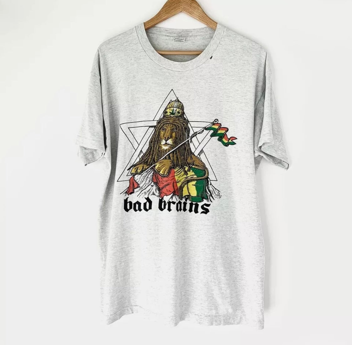 1993 Bad Brains Vintage Tour Tee Shirt