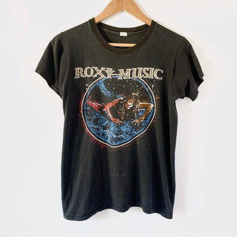 1979 Roxy Music "Manifesto" Vintage Tour Tee Shirt