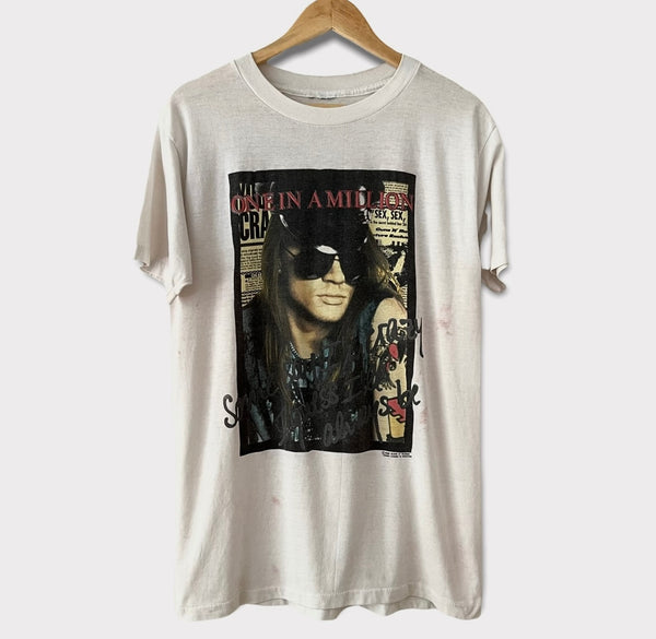 1989 Guns N Roses "Lies" Vintage Promo Tee Shirt - Axl Rose