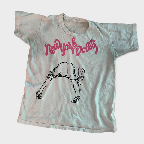 1970s New York Dolls Vintage Promo Tee Shirt