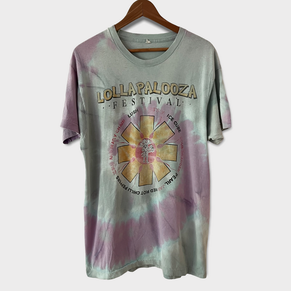 1992 Red Hot Chili Peppers Lollapalooza Vintage Tour Tee Shirt