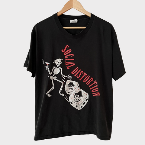 1992 Social Distortion US Tour Vintage Tee Shirt