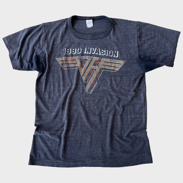 1980 Van Halen Vintage Tour Tee Shirt