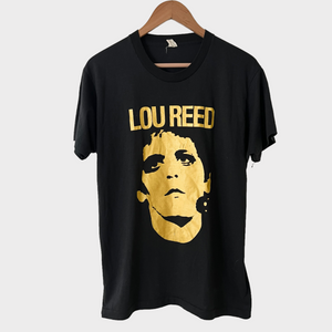 1980s Lou Reed "Rock & Roll Animal" Vintage Promo Tee Shirt