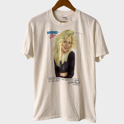 1987 Kelly Bundy "Married With Children" Vintage TV Show Promo Tee Shirt