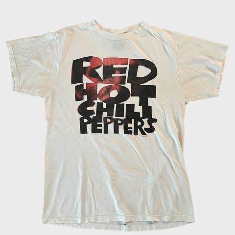 vintage red hot chili peppers 1995 tee t-shirt