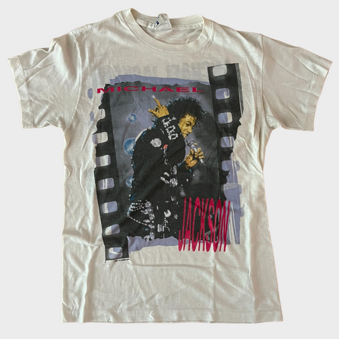 1988 Michael Jackson "Bad" Vintage World Tour Tee Shirt