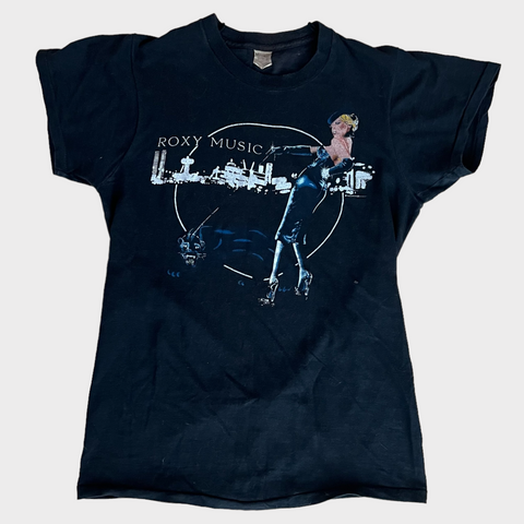 1980s Roxy Music "For Your Pleasure" Vintage Promo Tee Shirt