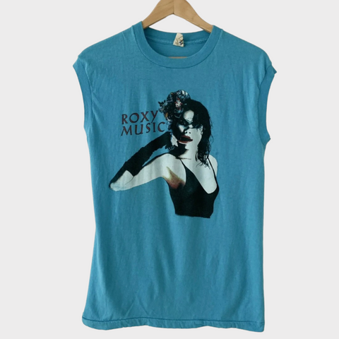 1983 Roxy Music "The High Road" Vintage Tour Tee Shirt