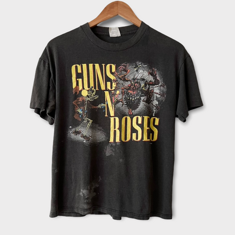 1987 Guns N Roses Vintage Tour Tee Shirt