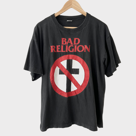 1993 Bad Religion "Recipe For Hate" Euro Tour Vintage Tee Shirt