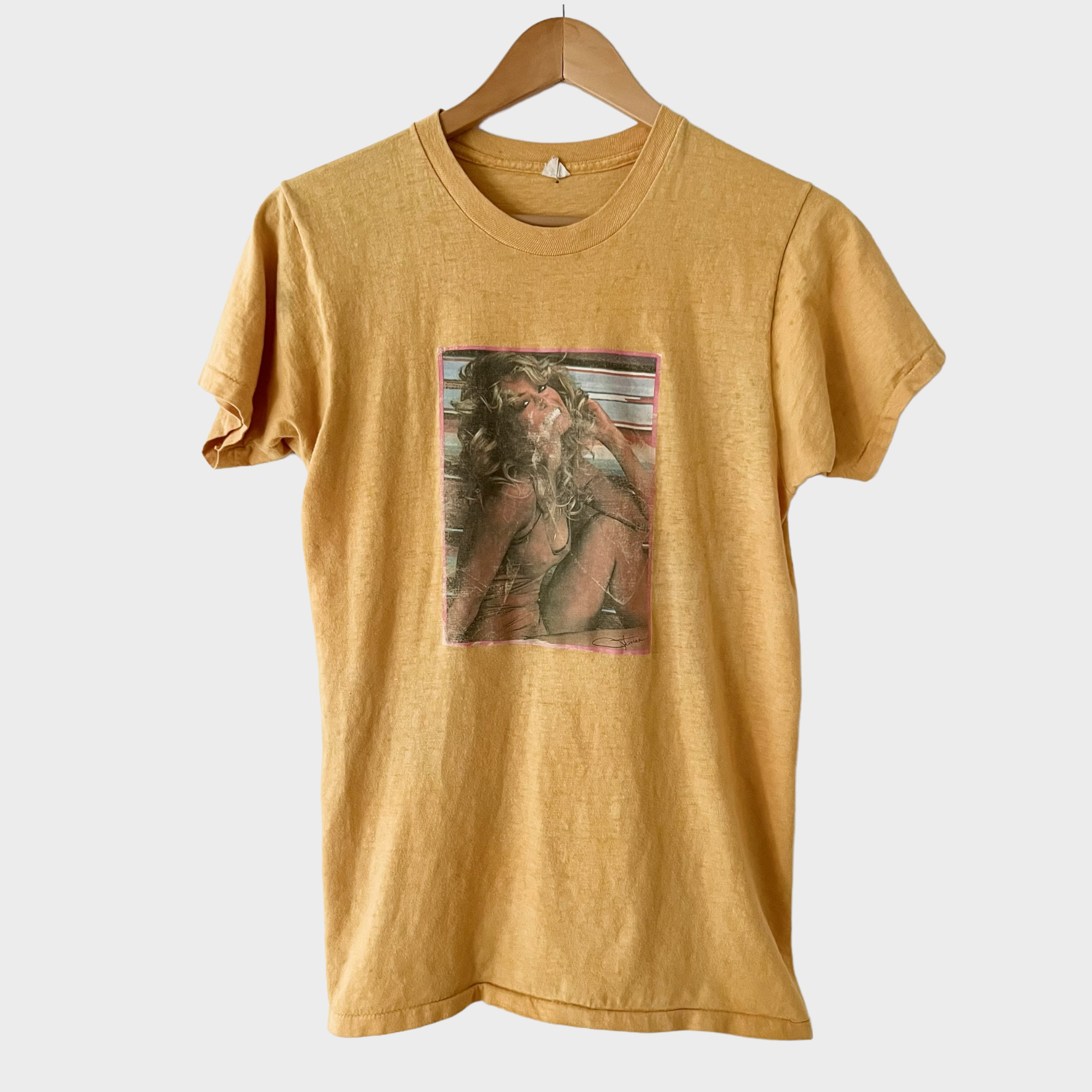 1970s Farrah Fawcett Vintage Tee Shirt