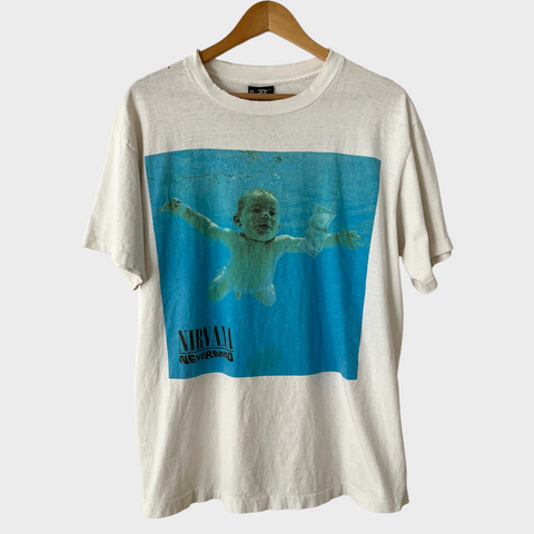 1991 Nirvana "Nevermind" Vintage Promo Tee Shirt