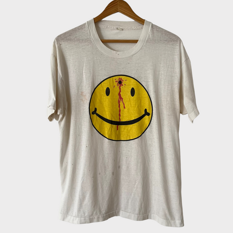 1980s Suicide Smiley Face Vintage Tee Shirt