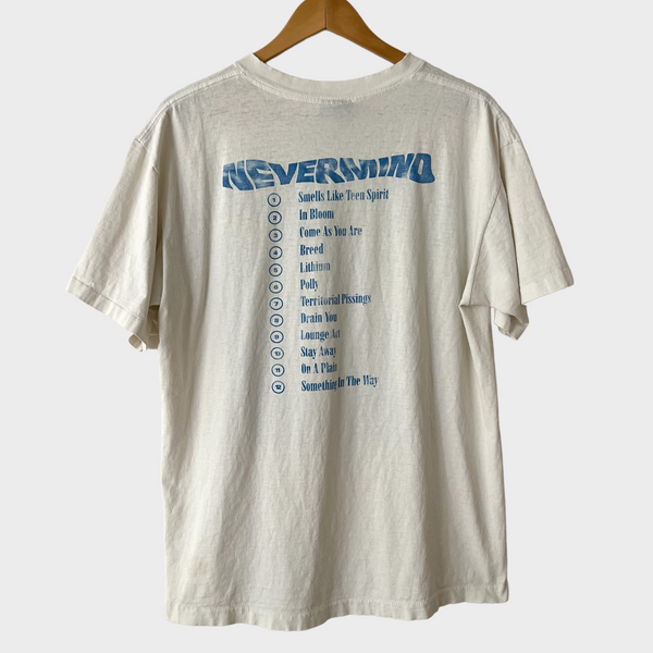 1991 Nirvana "Nevermind" Vintage Promo Tee Shirt