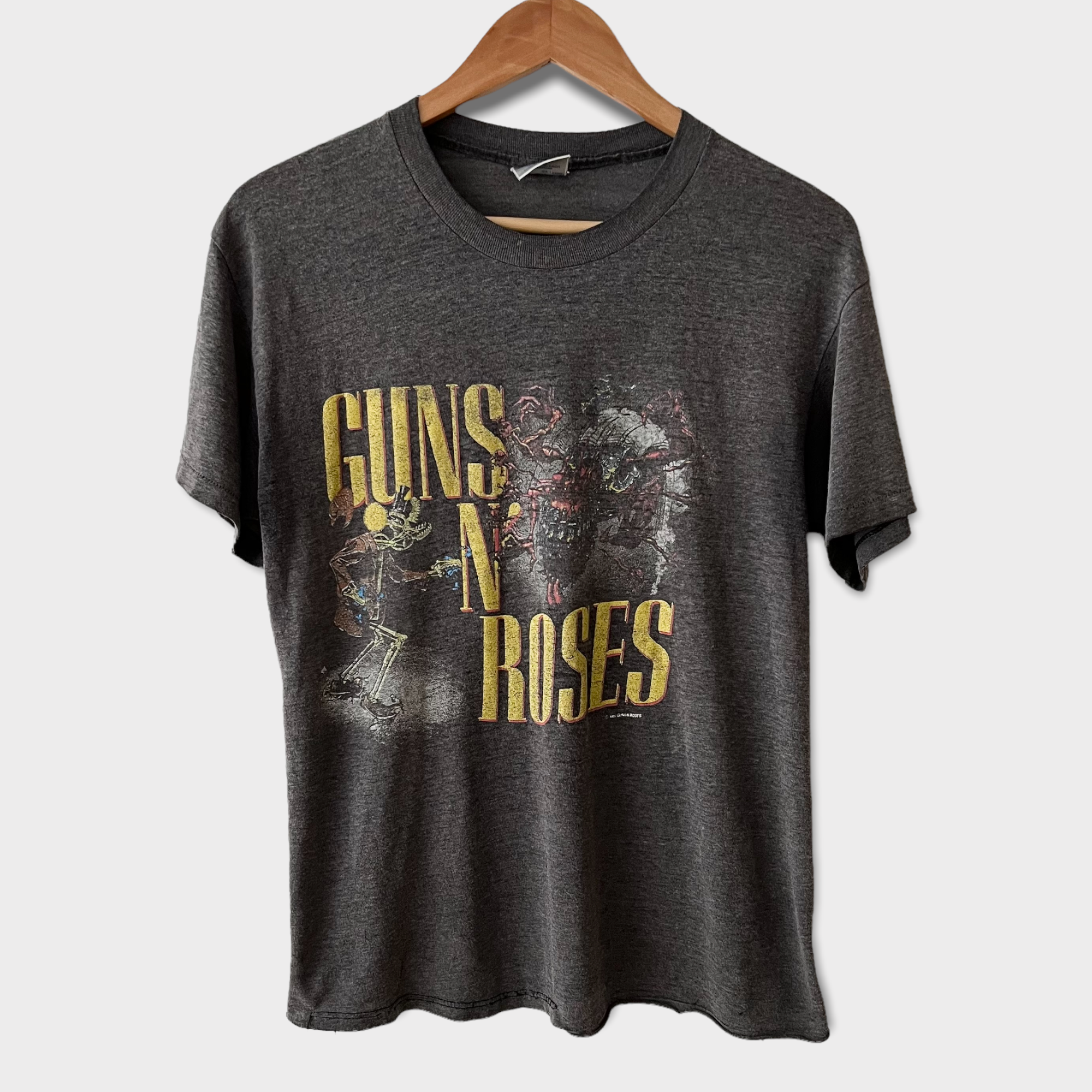 1987 Guns N Roses Vintage Tour Tee Shirt