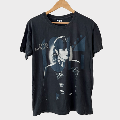 1990 Janet Jackson Vintage Tour Tee Shirt