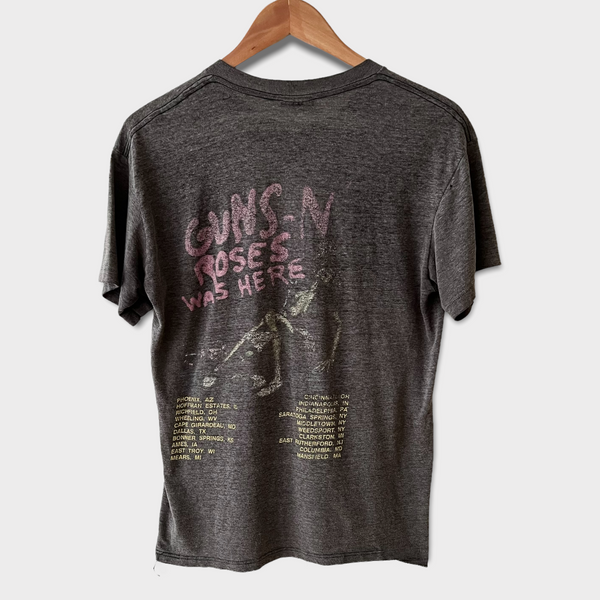 1987 Guns N Roses Vintage Tour Tee Shirt