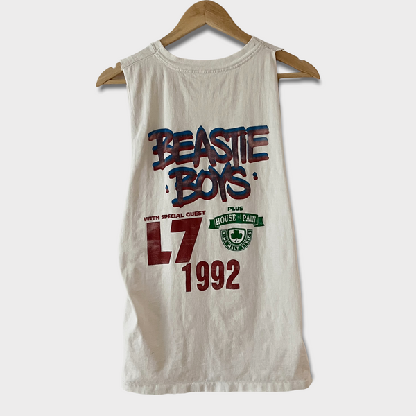 1992 Beastie Boys w/ L7 & House Of Pain Vintage Tour Cut Off Tee Shirt