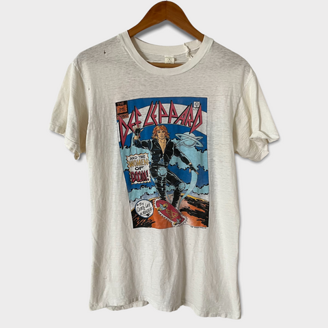 1987 Def Leppard "Hysteria" Vintage Promo Tee Shirt