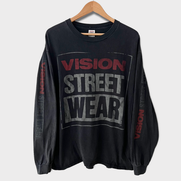 1987 Vision Street Wear Vintage Long Sleeve Tee Shirt