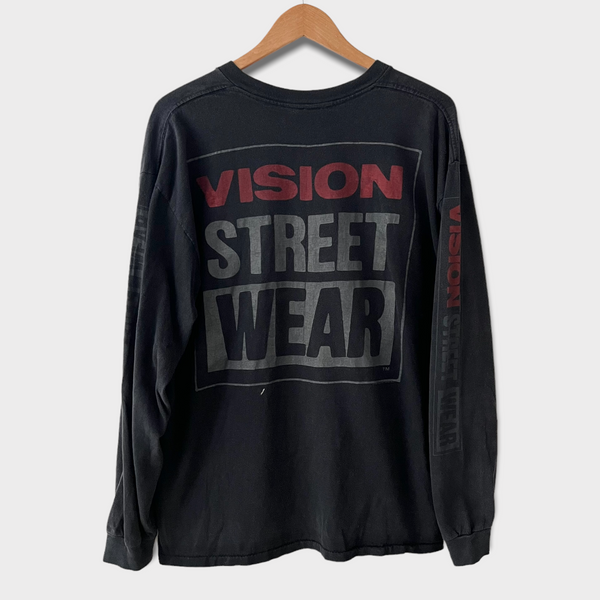 1987 Vision Street Wear Vintage Long Sleeve Tee Shirt