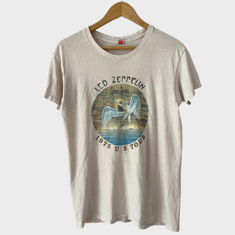 1975 Led Zeppelin US Tour Vintage Tee Shirt