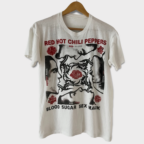 1992 Red Hot Chili Peppers Europe Tour Vintage Tee Shirt