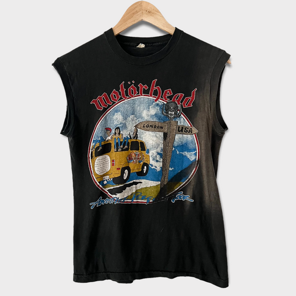 1983 Motorhead "Another Perfect Tour" Vintage Tour Tank Top Tee Shirt