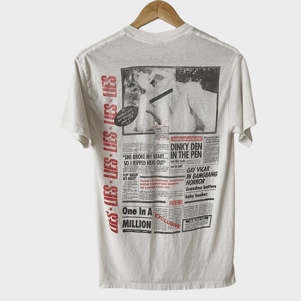 1988 Guns N Roses "Lies" Vintage Promo Tee Shirt