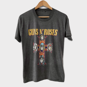 1987 Guns N Roses 'Appetite For Destruction" Vintage Promo Tee Shirt