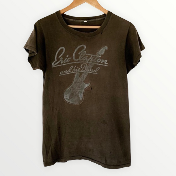 1978 Eric Clapton Vintage Tour Tee Shirt