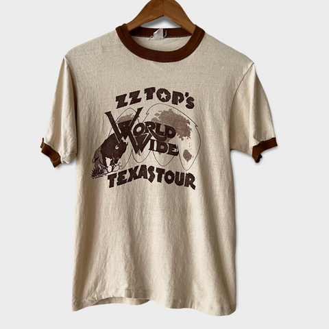 1976 ZZ Top Texas Tour Vintage Tee Shirt