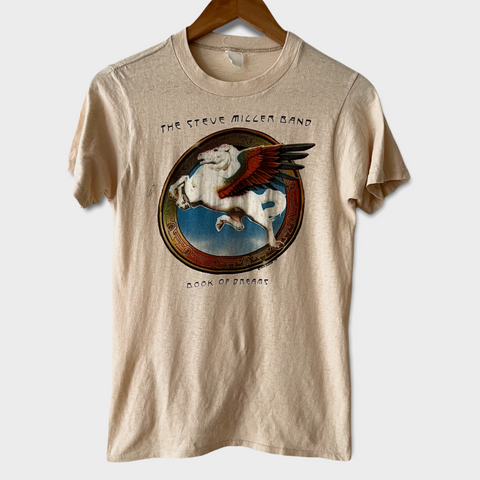 1977 The Steve Miller Band "Book Of Dreams" Vintage Promo Tee Shirt