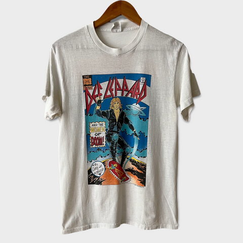 1987 Def Leppard "Hysteria" Vintage Promo tee Shirt