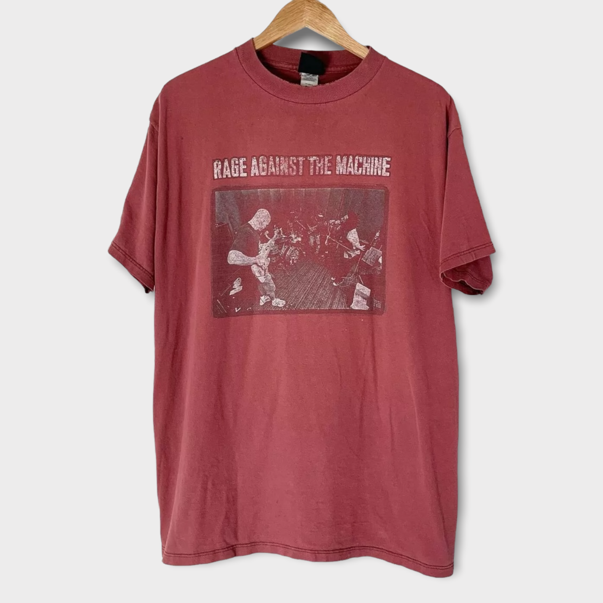 1997 Rage Against The Machine Vintage Tour Tee Shirt – Zeros Revival